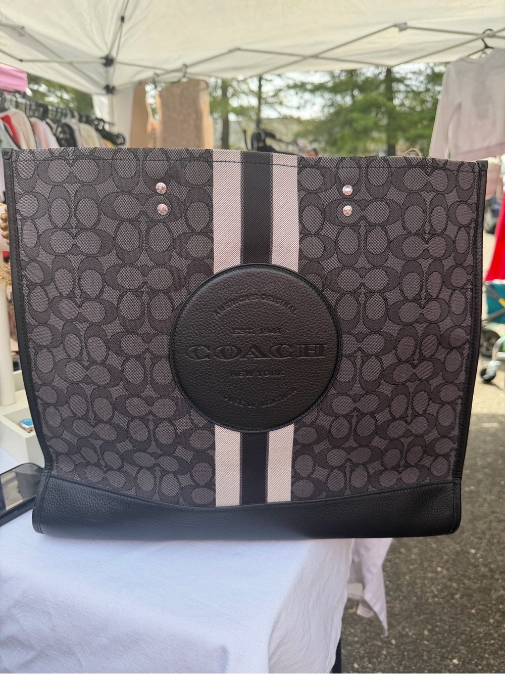 Coach Signature Tote Bag